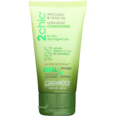 GIOVANNI COSMETICS: 2Chic Avocado and Olive Oil Conditioner, 1.5 fo