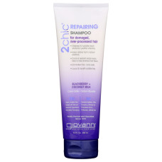 GIOVANNI: Cosmetics 2Chic Repairing Shampoo Blackberry & Coconut Milk, 8.5 Oz GIOVANNI: Cosmetics 2Chic Repairing Shampoo Blackberry & Coconut Milk, 8.5 Oz