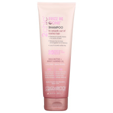 GIOVANNI COSMETICS: 2Chic Frizz Be Gone Shampoo Shea Butter & Sweet Almond Oil, 8.5 oz