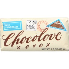 CHOCOLOVE: Mini Milk Chocolate Bar Original, 1.3 oz