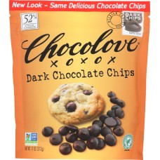 CHOCOLOVE: Dark Chocolate Chips, 11 oz