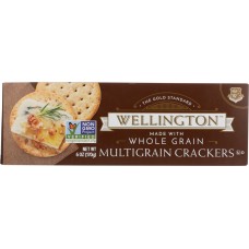 WELLINGTON: Whole Grain Multigrain Crackers, 5 oz