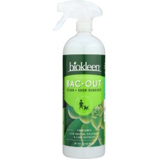 BIO KLEEN: Bac Out Stain And Odor Eliminator With Foaming Sprayer, 32 oz