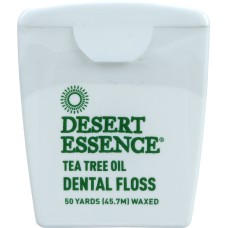 DESERT ESSENCE: Dental Floss Tea Tree Oil, 50 Yards
