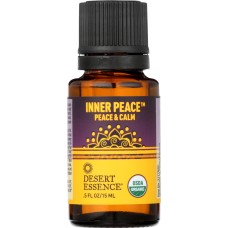 DESERT ESSENCE: Inner Peace Organic Essential Oil Blend, 0.5 fl oz