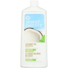 DESERT ESSENCE: Mouthwash Coconut Oil, 16 fl oz