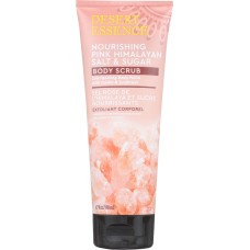 DESERT ESSENCE: Nourishing Pink Himalayan Salt Body Scrub, 6.7 oz