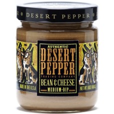 DESERT PEPPER: Bean & Cheese Dip - Medium, 16 oz