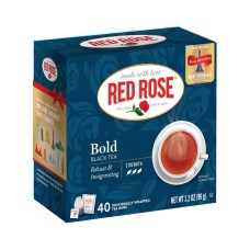 RED ROSE: Tea Bag Bold Black, 40 bg