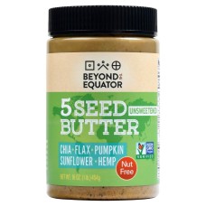 BEYOND THE EQUATOR: Butter 5 Seed Unsweetened, 16 oz