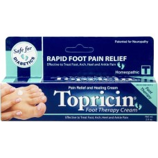 TOPRICIN: Foot Therapy Cream, 2 oz