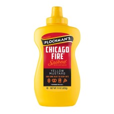 PLOCHMANS: Mustard Chicago Fire, 15 oz
