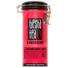 TIESTA TEA: Tea Black Energizer Passion Berry Tin, 4 oz