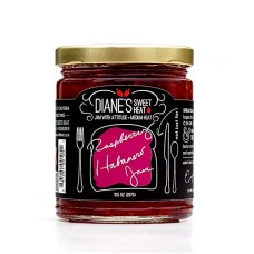 DIANES SWEET HEAT: Jam Raspberry Habanero, 10.5 oz