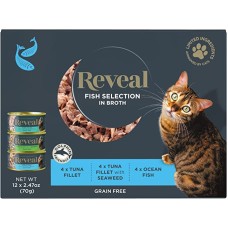 REVEAL: Fish Selection Mp Cat Can, 12 pk