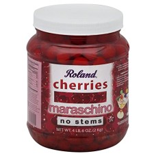 ROLAND: Cherries Maraschino No Stem, 0.5 ga