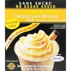 SANS SUCRE: Mix Mousse Cheesecake, 4 oz