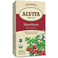 ALVITA: Tea Hawthorn Berry Org, 24 bg
