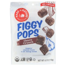 MADE IN NATURE: Organic Choco Crunch Figgy Pops Super Snacks, 4.2 oz