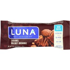 LUNA BAR: Caramel Nut Brownie, 1.69 Oz