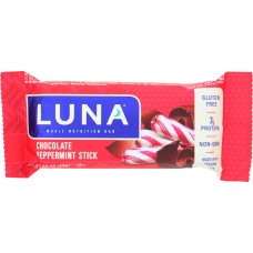 LUNA: Chocolate Peppermint Sticks Nutrition Bar, 1.7 oz