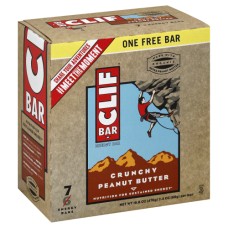 CLIF: Bar Crunchy Peanut Butter 7 pk, 16.8 oz