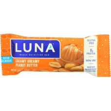LUNA: Bar Peanut Butter Creamy, 1.69 oz