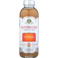 GT'S ENLIGHTENED KOMBUCHA: Enlightened Kombucha Gingerade, 16 oz