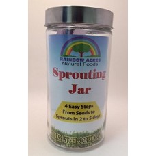 RAINBOW ACRES: Sprouting Jar, 64 oz