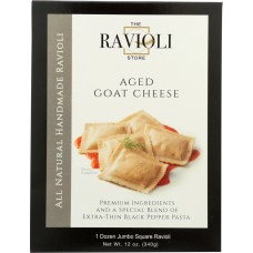 THE RAVIOLI STORE: Ravioli Jumbo Goat Cheese, 12 oz
