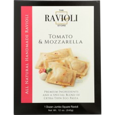 THE RAVIOLI STORE: Raviola Jumbo Tomato Mozarella, 12 oz