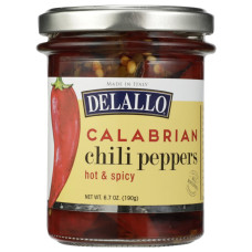 DELALLO: Peppers Calabrian Chili, 6.7 oz
