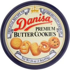 DANISA: Cookies-Butter Tin, 16 oz