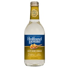 HOLLAND HOUSE: White Wine Vinegar, 12 oz