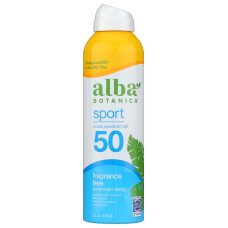 ALBA BOTANICA: Cool Sport Spray SPF 50, 6 oz