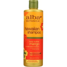 ALBA BOTANICA: Hawaiian Shampoo Body Builder Mango, 12 oz