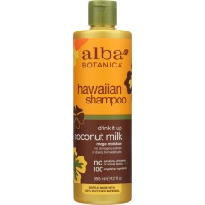ALBA BOTANICA: Drink it Up Coconut Milk Shampoo, 12 oz