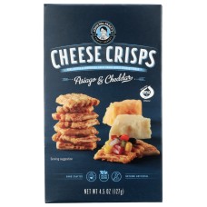 MACYS: Cheese Crisp Asiago Cheddar, 4.5 oz