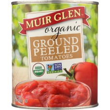 MUIR GLEN: Organic Ground Peeled Tomatoes, 28 oz