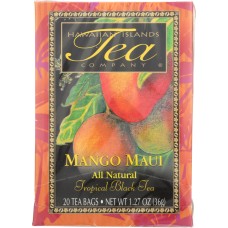 HAWAIIAN ISLANDS TEA COMPANY: Tea Mango Maui, 20 pk