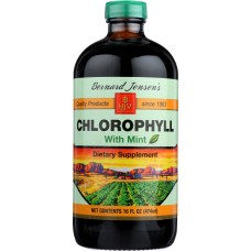 BERNARD JENSENS: Chlorophyll with Mint, 16 oz