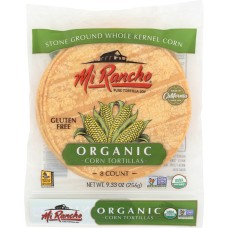 MI RANCHO: Tortilla Corn Yellow Organic, 9.33 oz