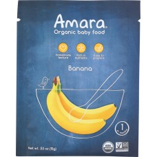 AMARA: Baby Food Banana, 1 ea