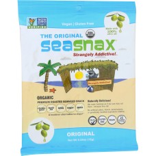 SEA SNAX: Seaweed Snacks Olive 5ct, .54 oz