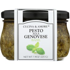 CUCINA & AMORE: Basil Pesto, 7.9 oz