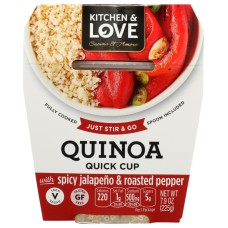 CUCINA & AMORE: Quinoa Meal Spicy Jalapeno & Roasted Peppers, 7.9 oz