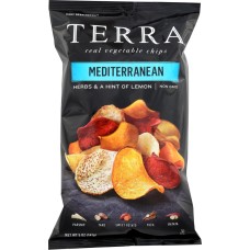 TERRA CHIPS: Exotic Vegetable Chips Mediterranean, 5 oz