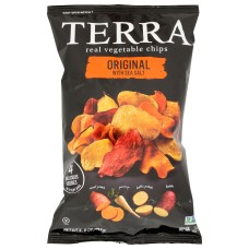 TERRA CHIPS: Original Vegetable Chips With Sea Salt, 6.8 oz