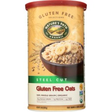 NATURES PATH: Gluten Free Steel Cut Oats Organic, 30 oz
