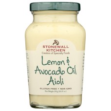 STONEWALL KITCHEN: Aioli Lemon Avocado Oil, 10.25 OZ